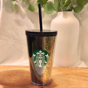 Starbucks Purple & Gold Tumbler